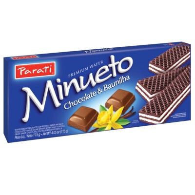 BISC WAFER PARATI MINUETO CHOC/BAUN 73GR