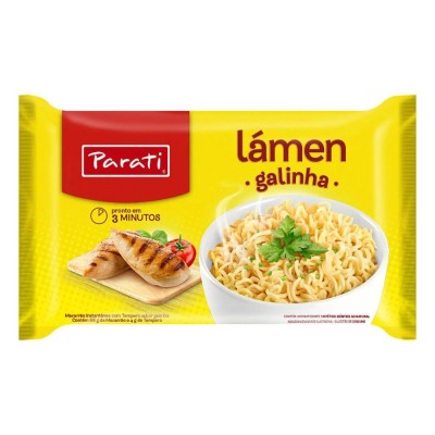 MACARRAO INST PARATI LAMEN GALINHA 70GR