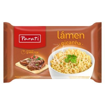 MACARRAO INST PARATI LAMEN PICANHA 70GR