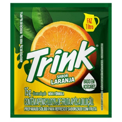 REFRESCO TRINK LARANJA 15GR