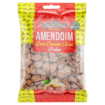 AMEND DOCE DACOLONIA CRI CRI/PRALIN 140G