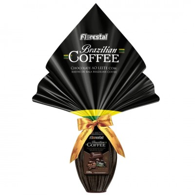 OVO PASCOA FLORESTAL BRAZ COFFEE 220G