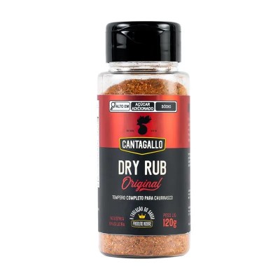 TEMPERO COMPLETO CANTAGALLO DRY RUB 120G