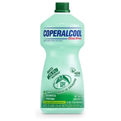 ALCOOL LIQ COOPERALCOOL EUCAL 46º 500ML