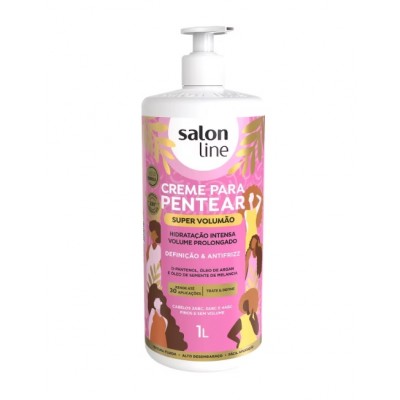 CREME PENT SALON LINE SUPER VOLUMAO 1LT