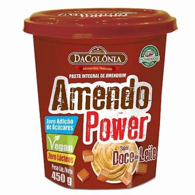 AMENDO POWER DACOLONIA DOCE LEITE 450G