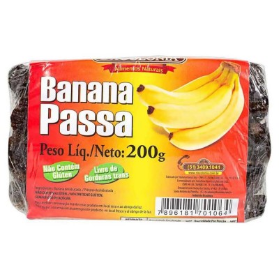 BANANA PASSAS DACOLONIA TBL 200G