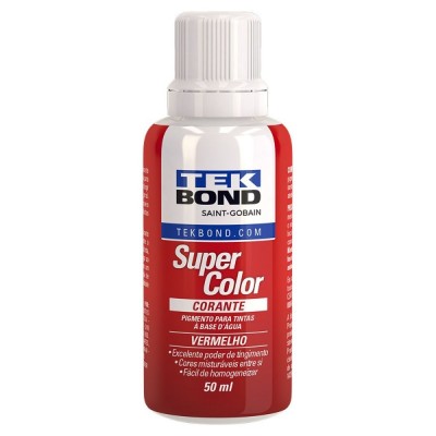 CORANTE TEK BOND LIQUIDO VERMELHO 50ML