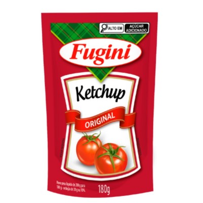 KETCHUP FUGINI TRADICIONAL SACHE 180GR