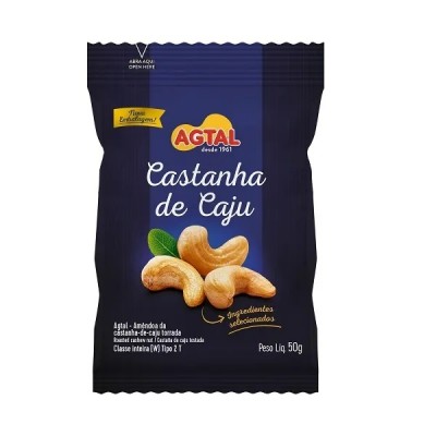 Castanha de Caju Agtal Aprox.50Gr