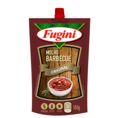 MOLHO BARBECUE FUGINI SACHE C/BICO 180GR