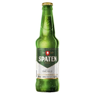 CERVEJA SPATEN MUNICH PURO MALT LN 330ML