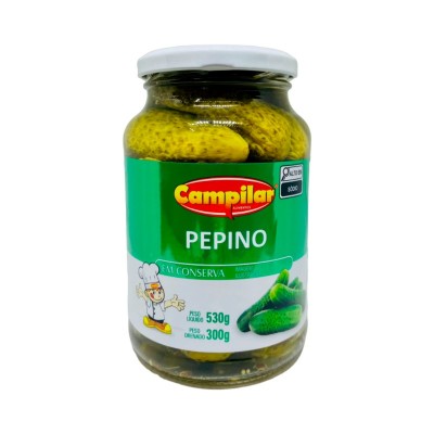 PEPINO CAMPILAR EM CONSERVA 300GR