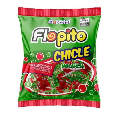 PIRULITO FLORESTAL FLOPITO MELANCIA 500G