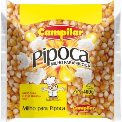 MILHO DE PIPOCA CAMPILAR 400GR