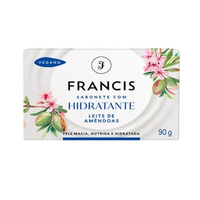 SAB FRANCIS C/HIDRATANTE LEITE AMEND 90G