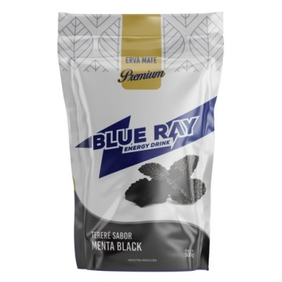 ERVA MATE BLUE RAY MENTA BLACK 500GR