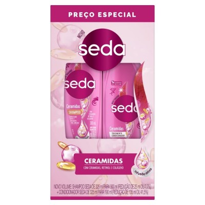 KIT SEDA SH300+COND190ML CERAMIDAS