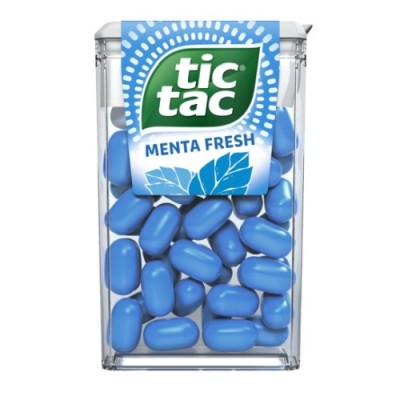 PASTILHA TIC TAC MENTA FRESH 14,5GR