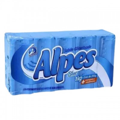 SABAO BARRA ALPES BLUE 5X180GR