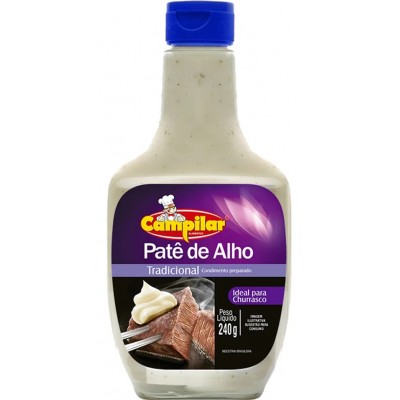 PATE DE ALHO CAMPILAR 240GR