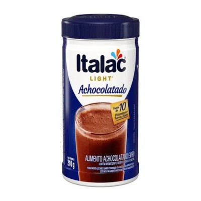 Achocolatado Em Po Italac Zero Acucar 210 gr