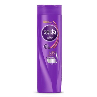 Shampoo Tecnologia Seladora De Lisos Seda Cocriações Liso Perfeito Frasco 325ml