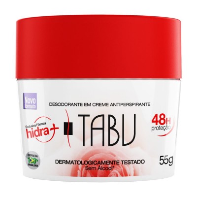 DESOD CREME TABU ANT HIDRA+ 55GR