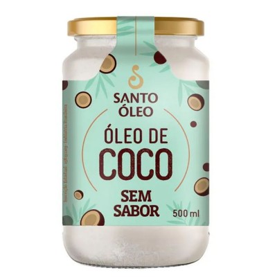 Oleo de Coco Santo Oleo Sem Sabor 500Ml