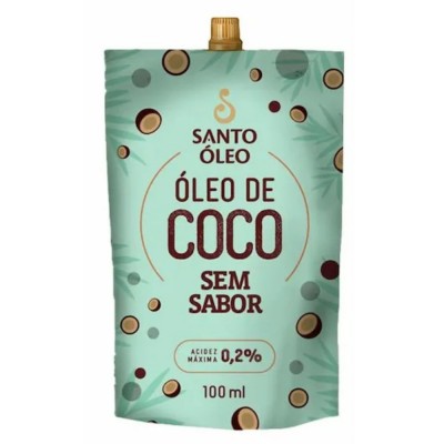 Oleo de Coco Santo Oleo Sem Sabor 100Ml