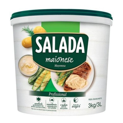 Maionese Salada Balde 3Kg