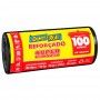 Saco de Lixo D.Roll Preto Refil Ecologico Rolo 100Lt 25 Unidades