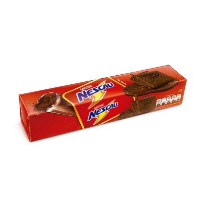 Biscoito Nestle Nescau Recheio Chocolate 140g