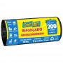 Saco de Lixo D.Roll Preto Refil Ecologico  Rolo 200Lt