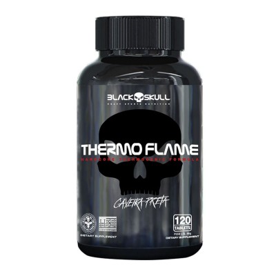 Thermo  Flame Black Skull 120 Capsulas