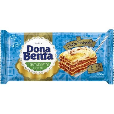 Macarrao Dona Benta Lasanha Ondulada 200Gr