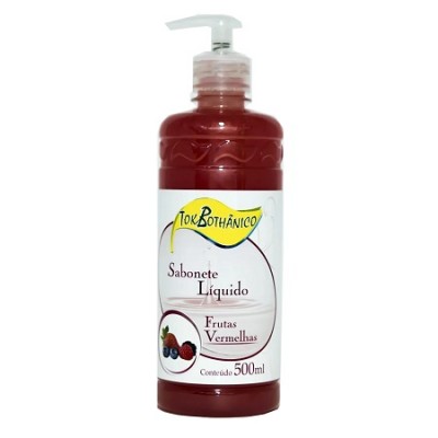 Sabonete Liquido Tok Bothanico Frutas Vermelhas 500ml