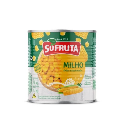 Milho Verde Sofruta Lata 1,7kg