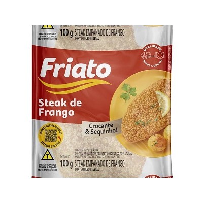 Steak de Frango Friato 100gr