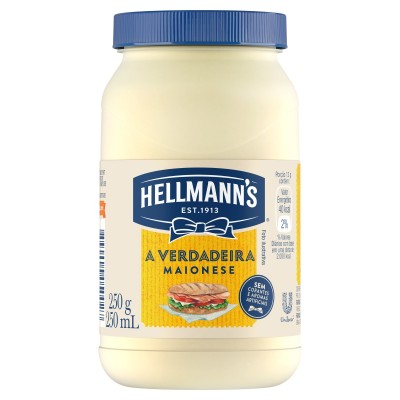 Maionese Hellmanns Pote 250g