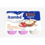 Iogurte Itambe Zero Lactose Morango e Coco Bandeja 510gr