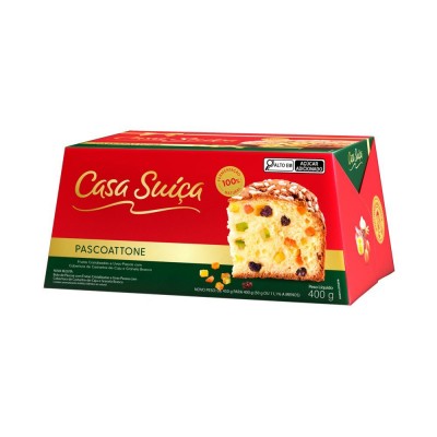 Pascoattone Casa Suica Frutas Cristalizadas 400gr