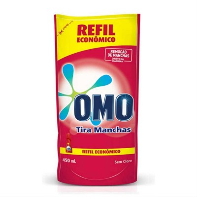 Tira-Manchas Gel Sem Cloro Omo Sachê 450ml 