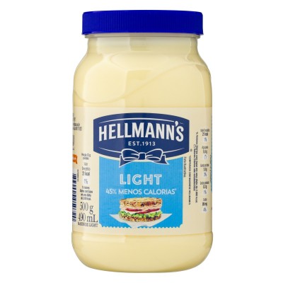 Maionese Light Hellmanns Pote 500g