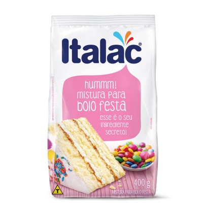 Mistura Para Bolo Festa Italac400g