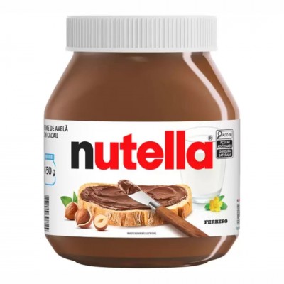 Creme De Avela Com Cacau Nutella Pote 650g