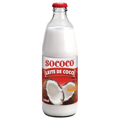 Leite De Coco Sococo Vidro 500ml