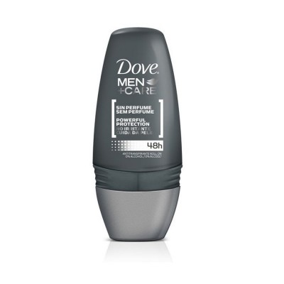 Desodorante Roll-On Sem Perfume 48h Dove Men+Care 50ml