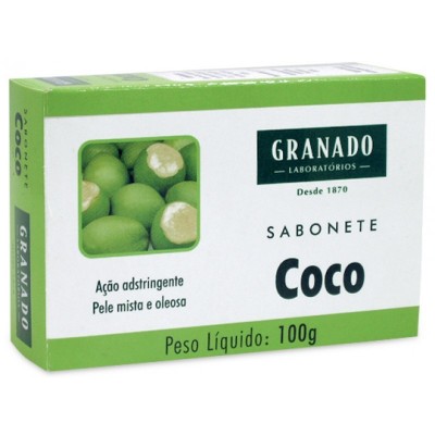 Sabonete Barra Coco Granado Caixa 100g