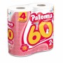 Papel Higienico Folha Simples Perfumado Paloma 60mt Pacote 4rl